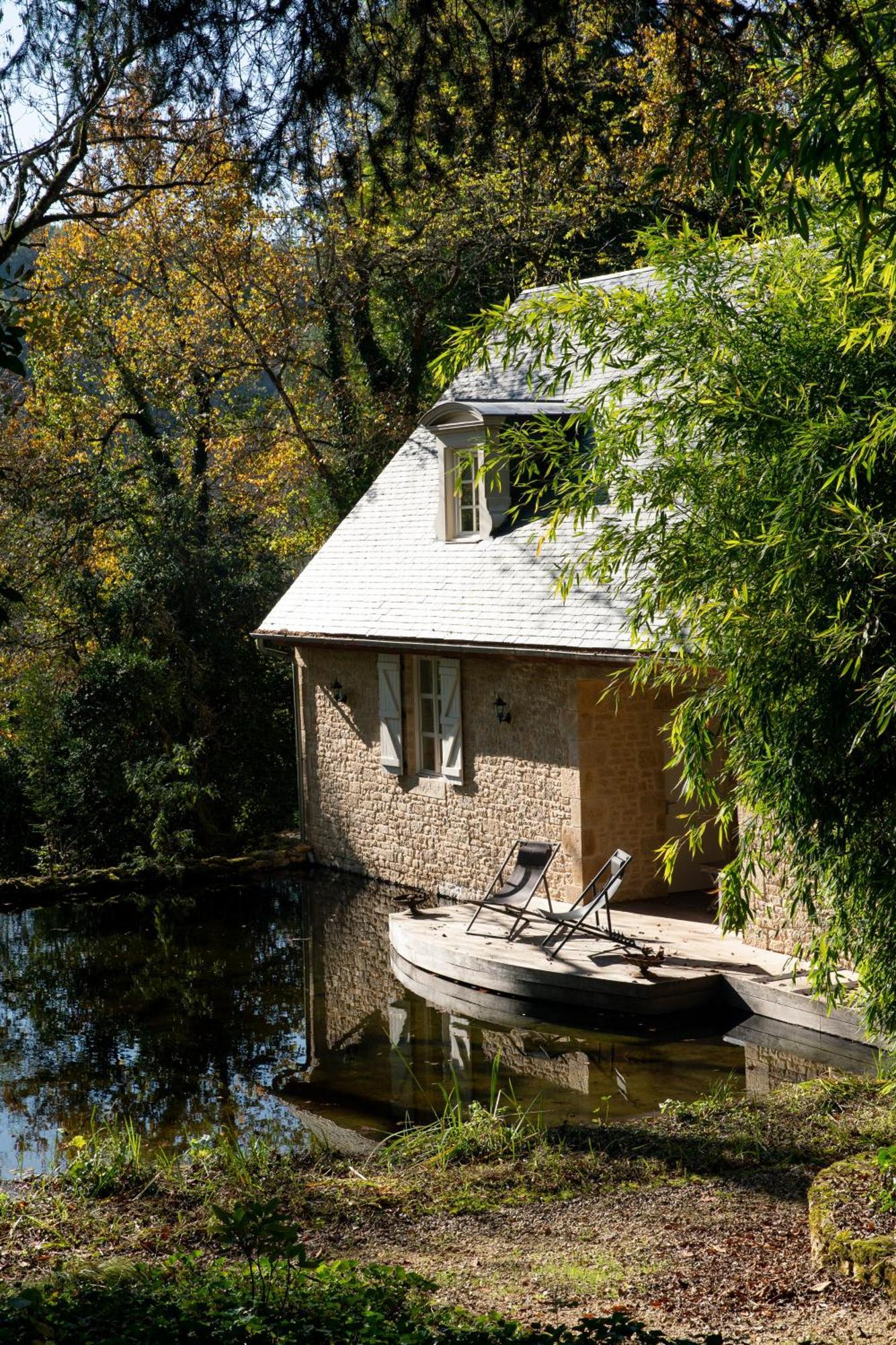 Cabane De La Mesange Auriac-du-Perigord Exterior photo